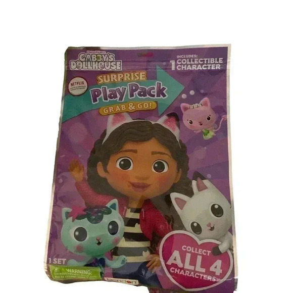 Gabby's Dollhouse Surprise Play Pack Grab & Go Coloring Book Stickers Poster - Picture 1 of 2
